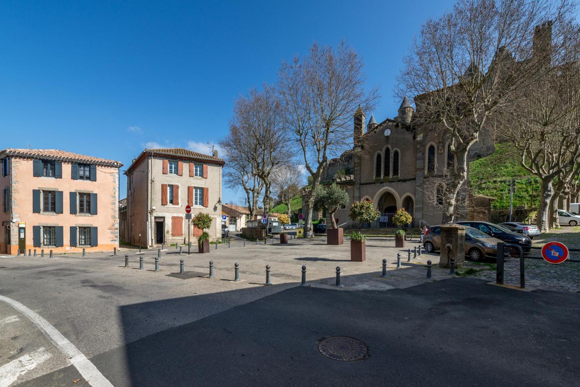 Les Gites De Laure - L'Or Vert, Appartement Avec Vue Sur Le Chateau, Parking Prive, Climatisation, Netflix, A 160 M De La Cite Medievale Carcassonne Exteriör bild